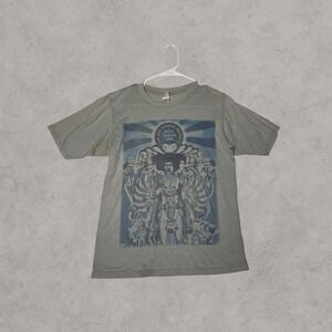 Jimi Hendrix Experience Axis Bold as Love Graphic T-Shirt Gray Small